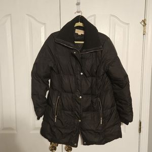 Michael Kors Womens Puffer Jacket Full Zipper And Button Size Medium